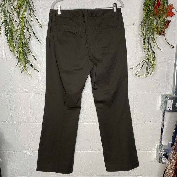 Tommy Bahama Olive Green Wide Leg Chino Khaki Trousers Size 10 - Picture 5 of 8